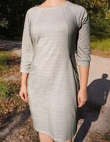 Robe à manches 3/4 en jersey